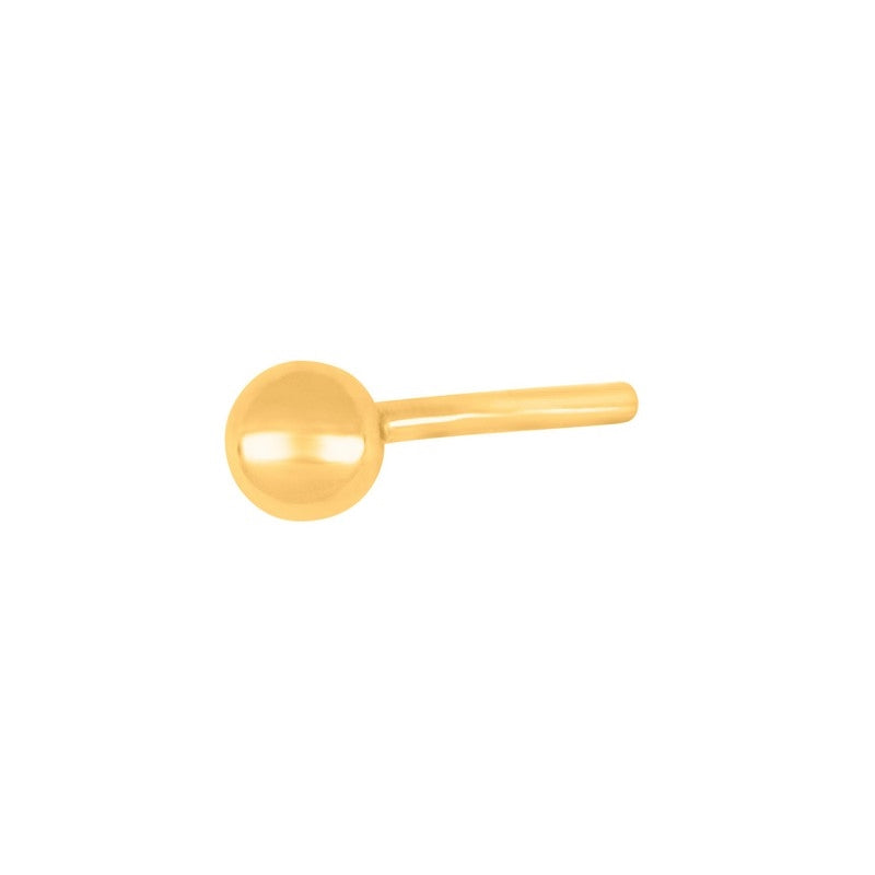 Son of Noa ørestik fra Nordahl Andersen i blank 18 kt forgyldt sølv, 3 mm.
